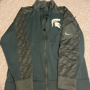 Mens Nike Michigan state full zip